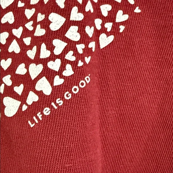Red Heart Long Sleeve Shirt - Picture 3 of 6